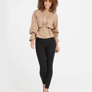 Spanx Ankle Skinny Jeans, Clean Black